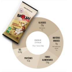 BAOUW - BARRE EXTRA BIO Vanille / Macadamia