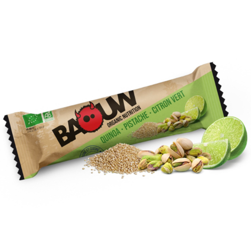 BAOUW - BARRE ÉNERGÉTIQUE SALÉE BIO Quinoa / Pistache / Citron Vert