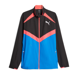 PUMA - RUN ULTRAWEAVE JACKET - Black / Ultra Blue