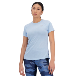 NEW BALANCE - TEE-SHIRT RUNNING IMPACT RUN - Blue Haze
