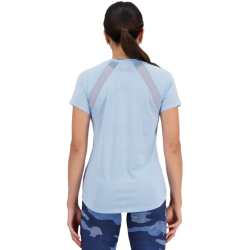 NEW BALANCE - TEE-SHIRT RUNNING IMPACT RUN - Blue Haze