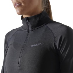 CRAFT - ACTIVE INTENSITY ZIP W - Black / Asphalt