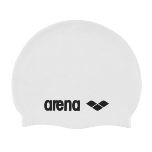 ARENA - BONNET DE BAIN CLASSIC SILICONE - Blanc