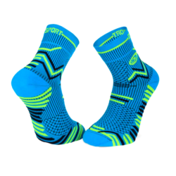 BV SPORT - SOCKS TRAIL ULTRA - Bleu / Vert