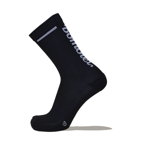 BOMOLET - CHAUSSETTES HAUTES LA HIPSTER - Noir