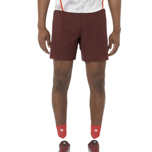 SALOMON - SHORT S/LAB SPEED 7" - Decadent Chocolate