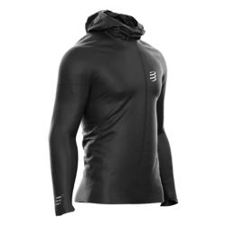 COMPRESSPORT - VESTE HURRICANE WATERPROOF 10/10 - Black