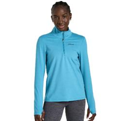 SAUCONY - VESTE SOLSTICE 1/4 ZIP FEMME - Turquoise