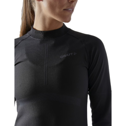 CRAFT - ACTIVE INTENSITY CREWNECK W - Black / Asphalt