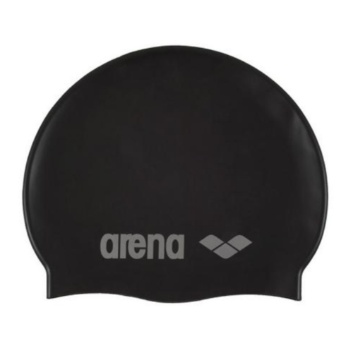 ARENA - BONNET DE BAIN CLASSIC SILICONE - Noir