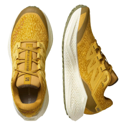 SALOMON - AERO GLIDE 3 GRVL - Spicy Mustard / Vanilla Ice / Deep Lichen Green