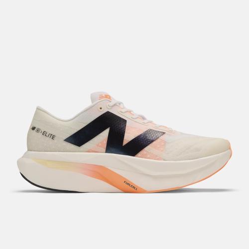 NEW BALANCE - FUELCELL SUPERCOMP ELITE v4 - White / Angora / Hot Mango