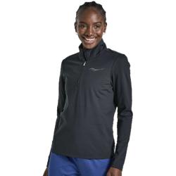 SAUCONY - VESTE SOLSTICE 1/4 ZIP FEMME - Noir