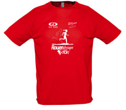 TEE-SHIRT SOLIDARITÉ AUTISME - Rouge