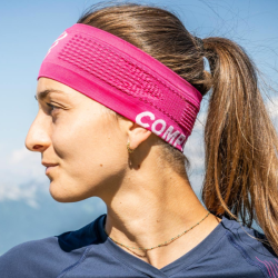 COMPRESSPORT - BANDEAU HEADBAND ON / OFF - Magenta