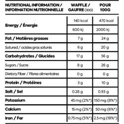 NAAK - GAUFRE ÉNERGÉTIQUE ULTRA ENERGY Vanille