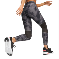 PUMA - RUN FAVORITE AOP 7/8 TIGHT W - Black