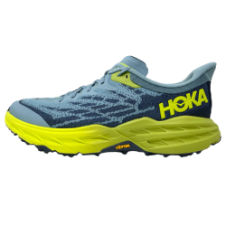 HOKA ONE ONE - SPEEDGOAT 5 - Stone Blue / Dark Citron