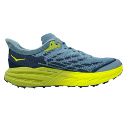 HOKA ONE ONE - SPEEDGOAT 5 - Stone Blue / Dark Citron