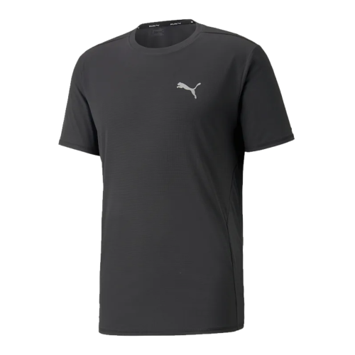 PUMA - TEE-SHIRT RUNNING RUN FAV HEATHER - Black