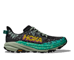 HOKA - SPEEDGOAT 6 W - Black / Aloe Vera