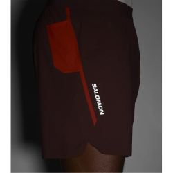 SALOMON - SHORT S/LAB SPEED 7" - Decadent Chocolate