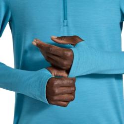 SAUCONY - VESTE SOLSTICE 1/4 ZIP FEMME - Turquoise