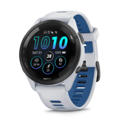 GARMIN - FORERUNNER 265 - Blanc / Bleu