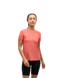 HOKA - TEE-SHIRT RUNNING AIROLITE W - Pink Twilight