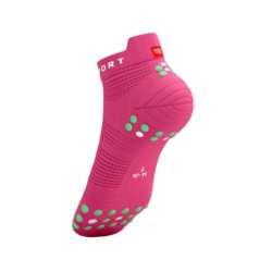 COMPRESSPORT - PRO RACING SOCKS V4.0 RUN LOW - Hot Pink