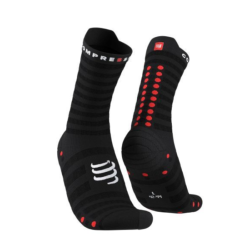 COMPRESSPORT - PRO RACING SOCKS V4.0 ULTRALIGHT RUN HIGH - Black