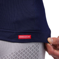DAMART SPORT - TEE SHIRT ENERGY 3 THERMOLACTYL COL ZIPPÉ - Bleu
