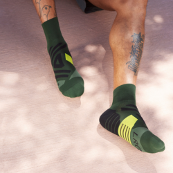 ON RUNNING - MID SOCKS - Jungle / Lime