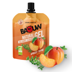 BAOUW - GEL ÉNERGÉTIQUE NATUREL BIO - Abricot / Thym