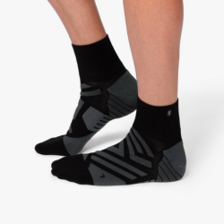 ON RUNNING - MID SOCKS - Black / Shadow