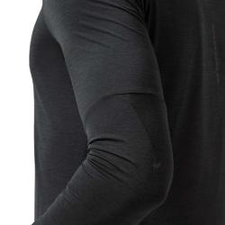 ON RUNNING - TEE-SHIRT PERFORMANCE LONG T - Black