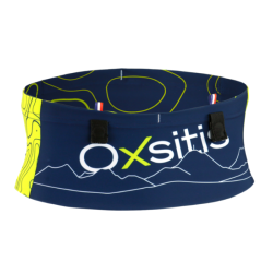 OXSITIS - CEINTURE SLIMBELT TRAIL ULTRA - Bleu Marine / Vert
