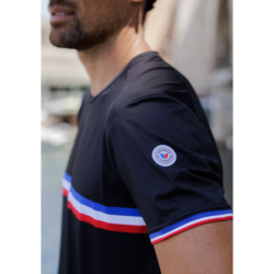 COUREUR DU DIMANCHE - TEE-SHIRT LE CHAMPION DE FRANCE HOMME - Noir