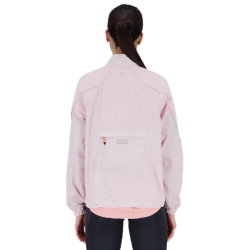 NEW BALANCE - VESTE PRINTED IMPACT RUN PACKABLE - Stone Pink