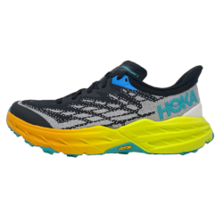 HOKA - SPEEDGOAT 5 - Black / Evening Primerose