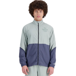 NEW BALANCE - GRAPHIC IMPACT RUN PACKABLE JACKET - Juniper