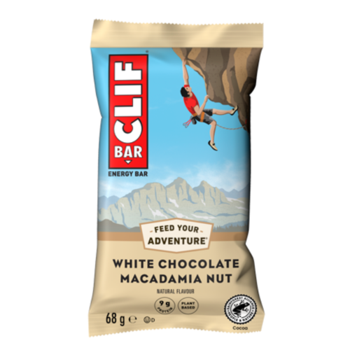 CLIF - BARRE ÉNERGÉTIQUE CHOCOLAT BLANC / NOIX DE MACADAMIA