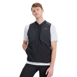 NEW BALANCE - IMPACT RUN LUMINOUS PACKABLE VEST - Black