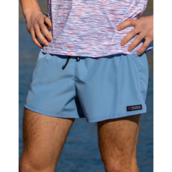 COUREUR DU DIMANCHE - SHORT LE CLASSIQUE HOMME - Bleu