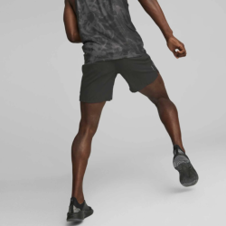 PUMA - SHORT RUN FAV AOP SESSION 7" - Black