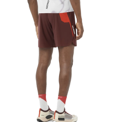 SALOMON - SHORT S/LAB SPEED 7" - Decadent Chocolate