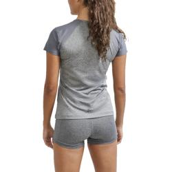 CRAFT T-SHIRT MANCHES COURTES W - Gris