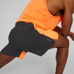 PUMA - SHORT DE RUNNING 7" RUN FAV VELOCITY - Black / Orange