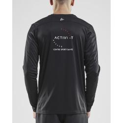 TEE-SHIRT MANCHES LONGUES HOMME ACTIVI-T - Noir