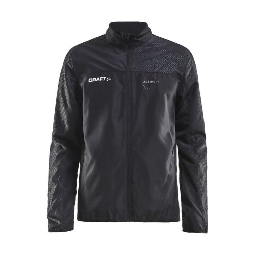 VESTE COUPE-VENT LÉGÈRE HOMME ACTIVI-T - Noir